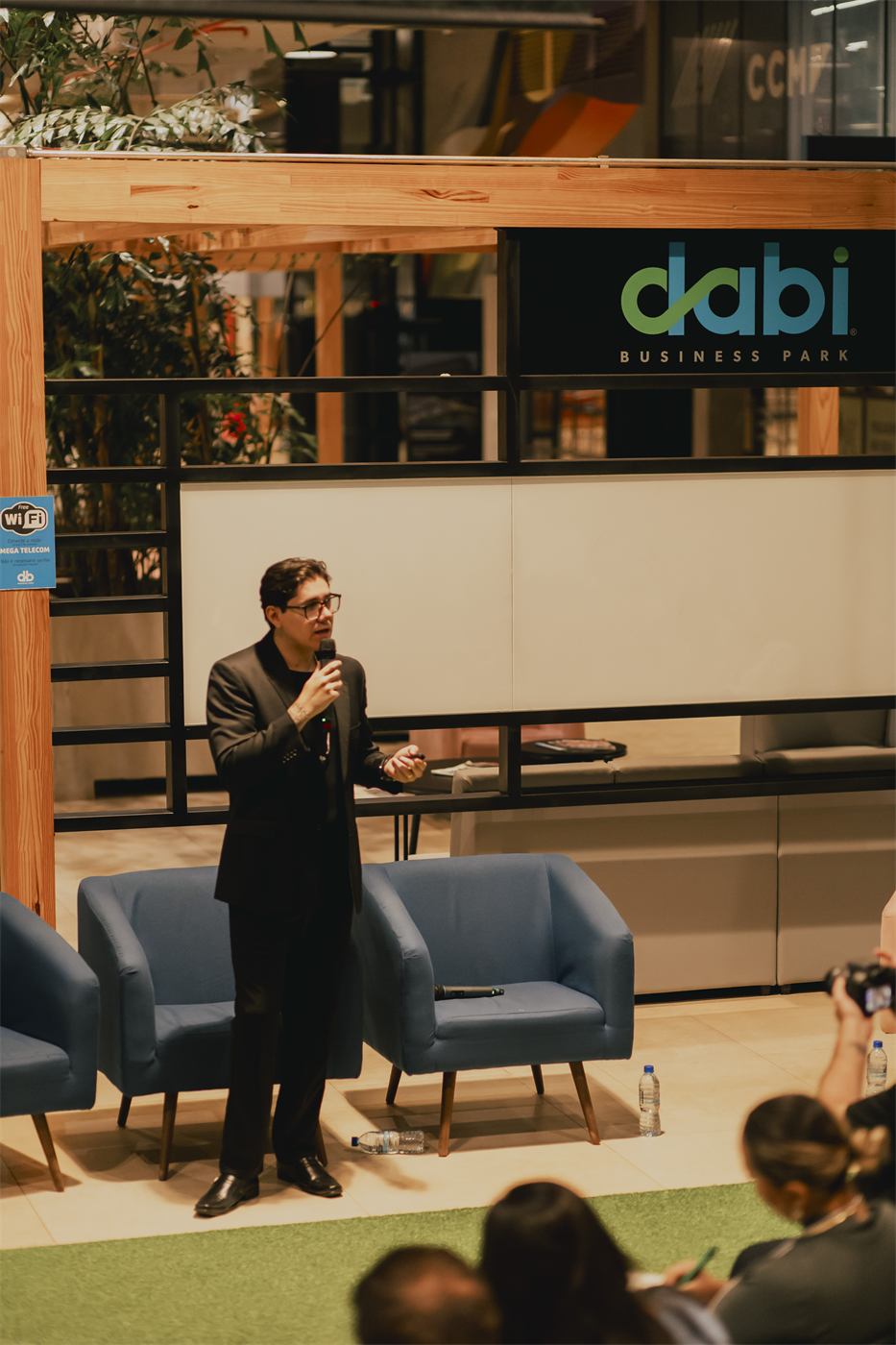 Palestra no ConnXP, no Dabi Business Park